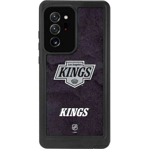 NHL Los Angeles Kings Distressed Galaxy Note20 Ultra 5G Waterproof Case